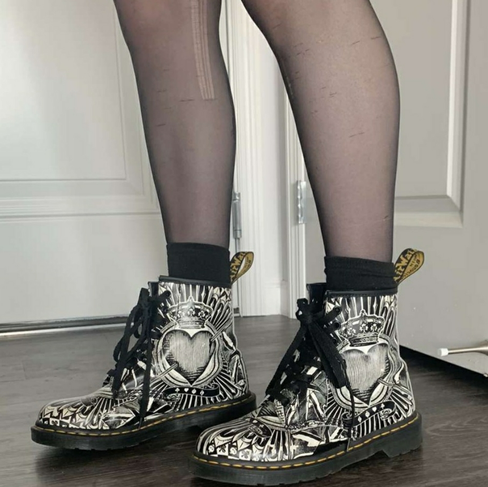 LIMITED EDITION! Dr. Martens Playing Card boots